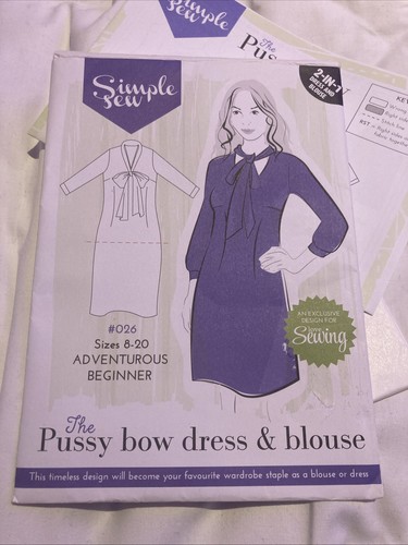 Simple sew sewing pattern - sew,