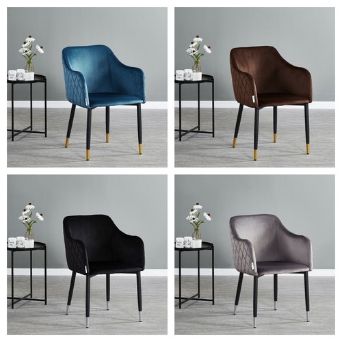 Crushed velvet dining - crushed, chair