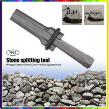 7X 9/16" Stone Splitters Plug