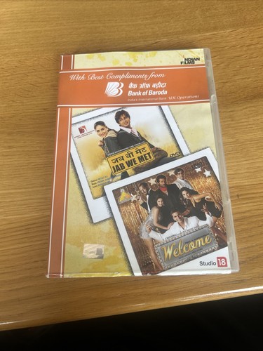 Two bollywood dvd movies - two, jab