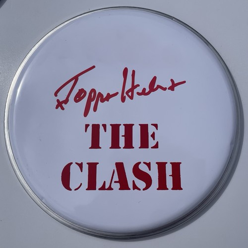 Signed topper headon the clash - headon,