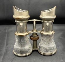 Antique Binoculars Brass Metal