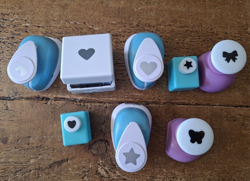 Paper punches job lot x - -, 8
