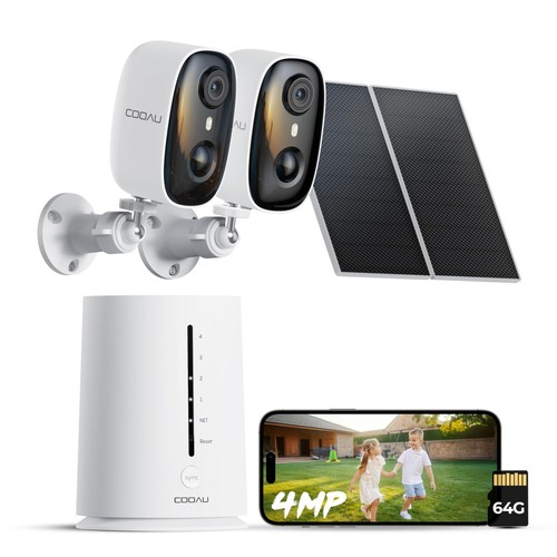 Cooau 4mp security cameras - cooau,