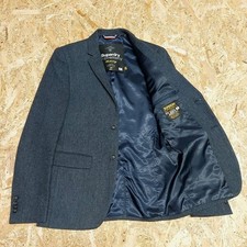 36R SUPERDRY Blazer Mens Blue