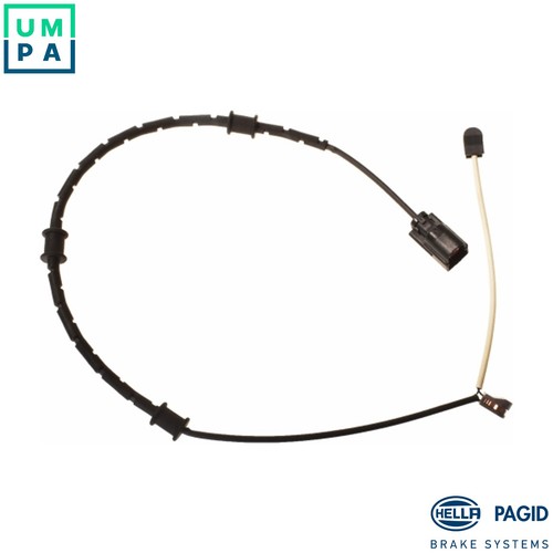 Warning contact brake pad wear - pad,