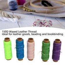°10pcs Waxed Thread Cord 50m