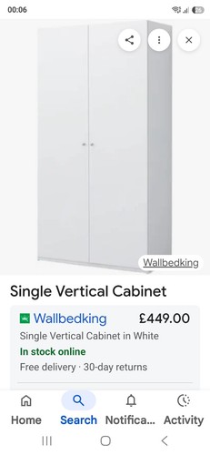 Wallbed cupboard - wallbed,