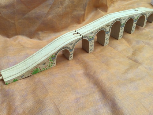 Wooden train track - wooden, bigjigs