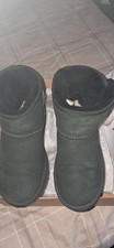 Black Ugg Size 1 Bailey Button Boots In Immaculate Condition