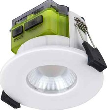 Luceco LED Downlight FType Mk2 Colour  Change- 4W/6W 4000K IP65 Fire Rated
