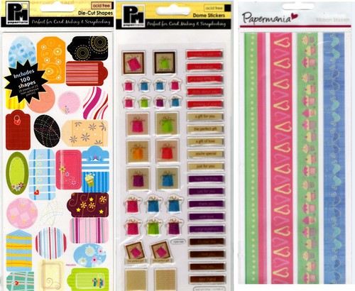 Papermania varied stickers - papermania,