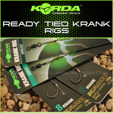 KORDA READY TIED CARP RIGS