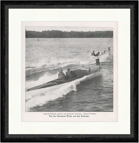 From motorboat week lake - from,