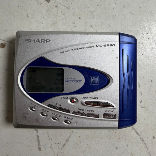 Sharp sr60 silver blue - md-sr60,