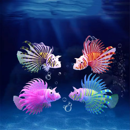 Artificial luminous lionfish - artificial,