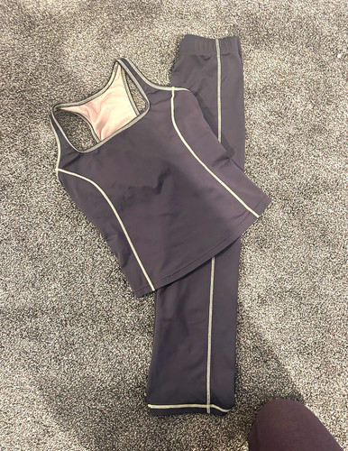 Women grey 2pc athleisure - women's,