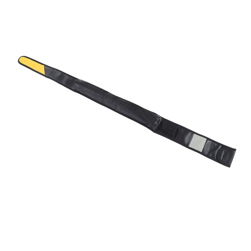 Waterproof black leather - black, pu