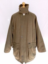 BRONTE TWEED WOOL FIELD JACKET COAT MENS 2XL XXL VERY GOOD WATERPROOF WINDPROOF 