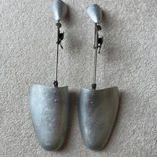 Vintage Baldwin Smith Metal Shoe Trees 233A Regent Street London Size 7 1/2-9