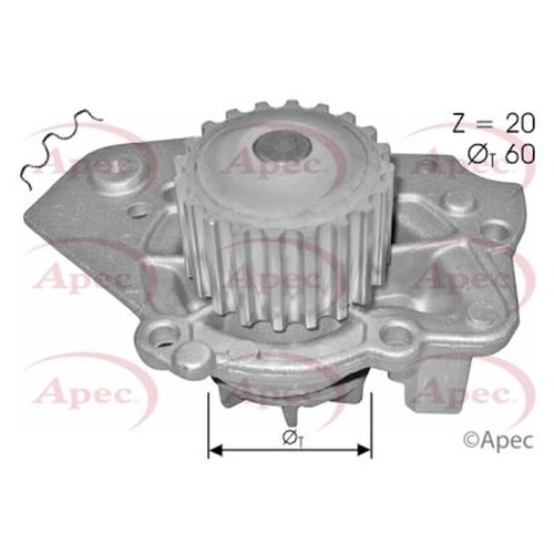 Apec engine cooling water pump - apec,