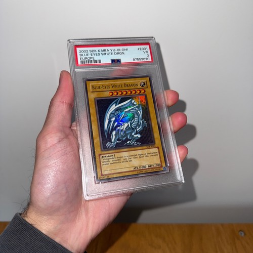 Blue eyes white dragon - blue,