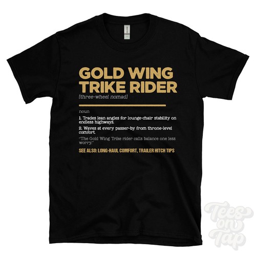 Gold wing trike - gold,