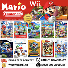 MARIO BUNDLE - NINTENDO WII GAMES - FREE FAST DISPATCH - GALAXY KART BROS - PAL
