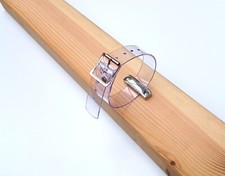 Clear PVC Wrist / Ankle Attachable Tie-down Straps Bondage BDSM Furniture