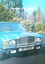 English Vanden Plas 1500 07/78