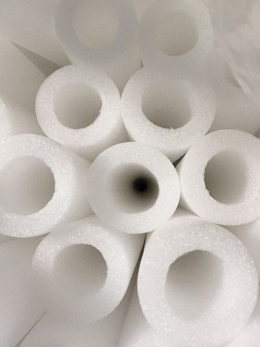White foam pearl cotton - white,