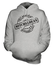 MADE IN MITCHELDEAN UNISEX HOODIE MENS WOMENS LADIES GIFT CHRISTMAS BIRTHDAY