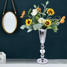 Silver Elegance: Large Metal