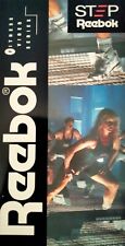 VHS Video Reebok Step The Video (1993) with Instruction Manual 16pgs