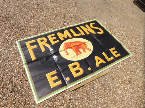 Original fremlins ale poster - original,