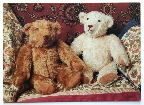 Old vintage teddy bears - teddy,