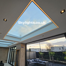 20 Year Warranty SKYLIGHT - Flat Rooflight, Triple Glazed Roof Windows