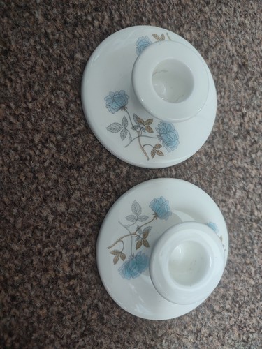 Wedgwood ice rose - rose, candle
