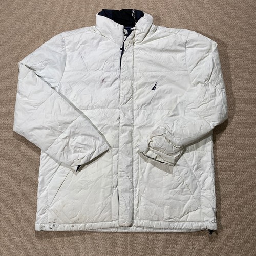 Nautica jacket mens white - nautica,