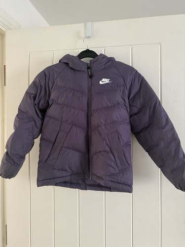 Nike boys purple - hooded, padded