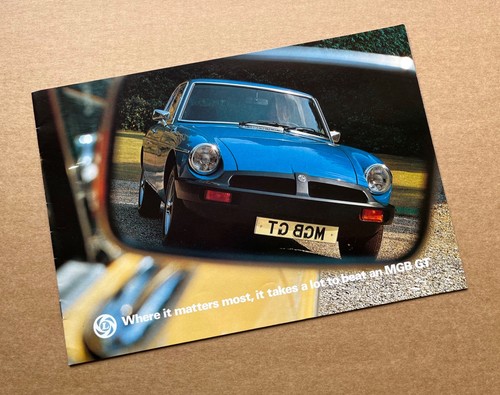 1976 mgb brochure rubber - 1976, gt
