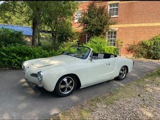 1966 VW Karmann Ghia Cabriolet RHD, White, 4-Speed, Cal-Look – MCH 661D