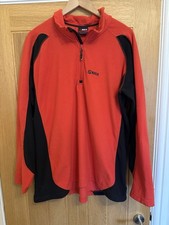 Keela Mens Micro Pulse Fleece Top XXL Rescue Red