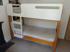 scandi style solid bunk bed by made.com