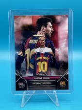 Topps Now Lamine Yamal Lionel Messi the Legacy Lives