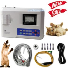 Vet Animal Use Digital Single Channel 12 lead Electrocardiograph ECG/EKG Machine