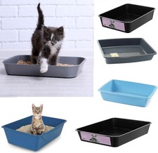 CAT LITTER TRAYS LARGE MEDIUM