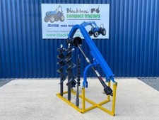 NEW MAPLE MACHINERY COMPACT TRACTOR POST HOLE BORER....4,6,9,12" AUGER OPTIONS