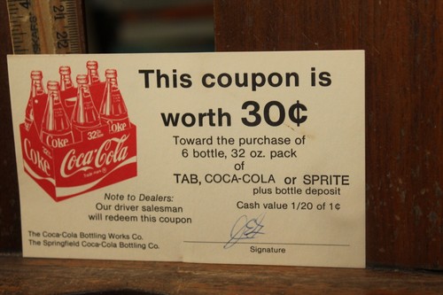 Vintage coke coca - cola, 30