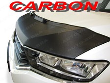CARBON FIBRE LOOK BONNET BRA VW Golf 4 MK4 mk IV DEBADGED STONEGUARD PROTECTOR